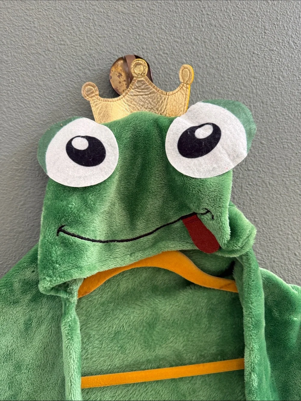 Frog Prince Hooded Towel OS